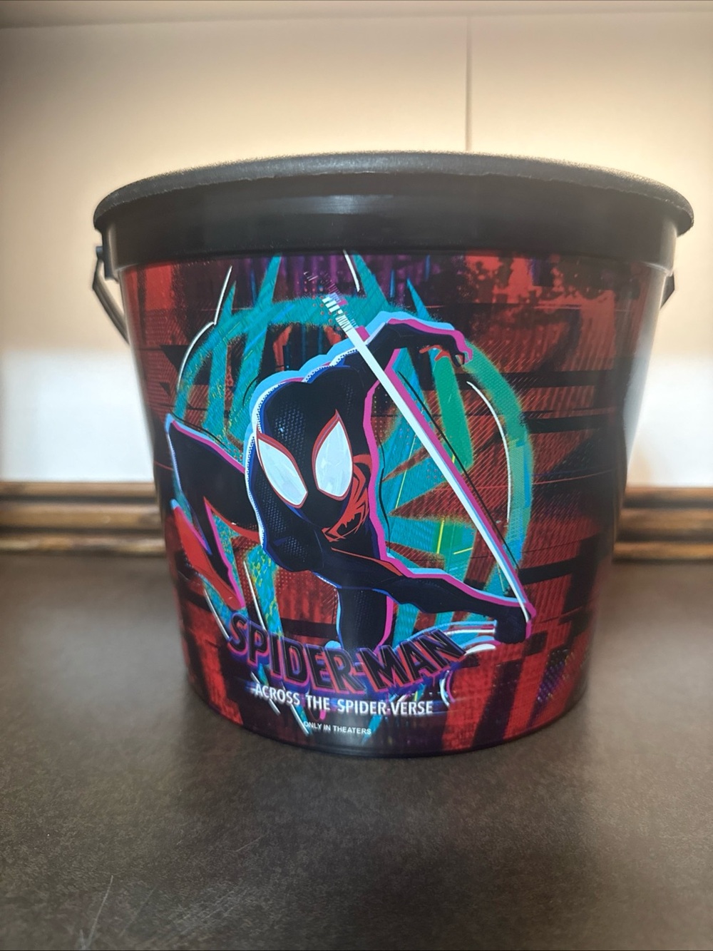 Regal Spider-Man Across the Spider-Verse Miles Morales Popcorn Bucket